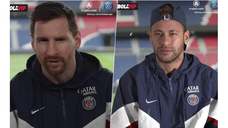 Messi y Neymar