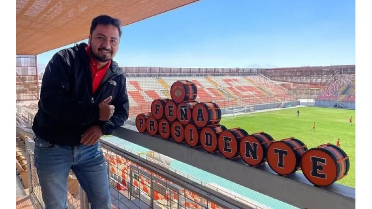 Fernando Ramírez, el presidente actual de Cobreloa