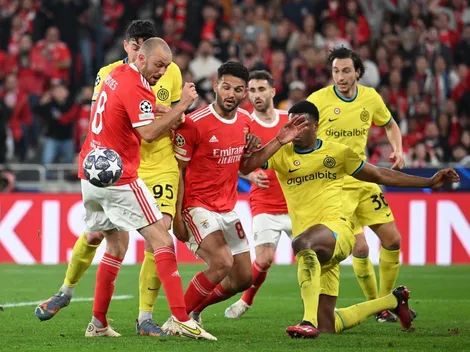 Inter da el golpe como visitante frente al Benfica