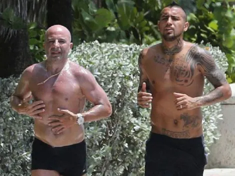 Vidal y Sampaoli esperan su reencuentro