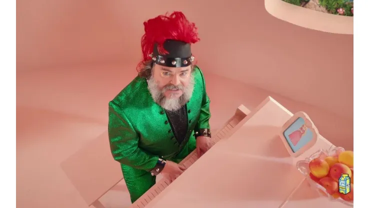 Peaches interpretada por Jack Black en Super Mario Bros