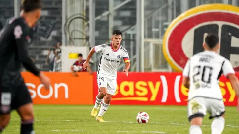 Vicente Pizarro fue el capitán de Colo Colo en la victoria ante el Santiago City.