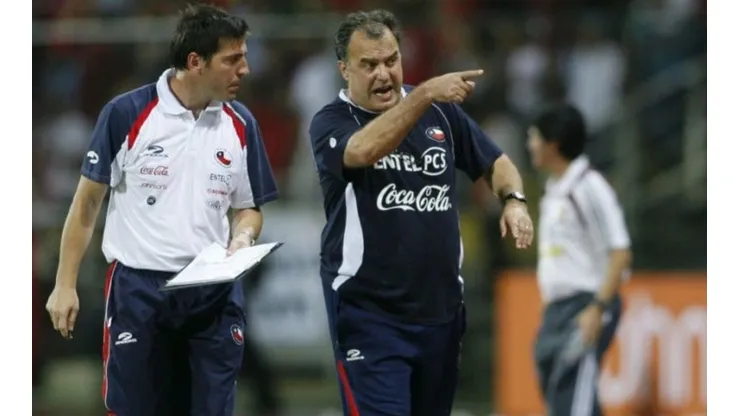 Eduardo Berizzo formó parte del cuerpo técnico de Marcelo Bielsa en la Roja