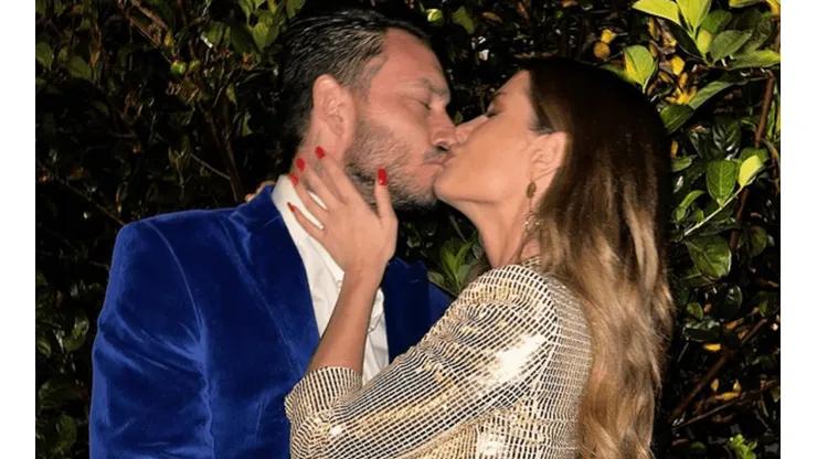 Mauricio Pinilla y Gala Caldirola confirmaron su relación.