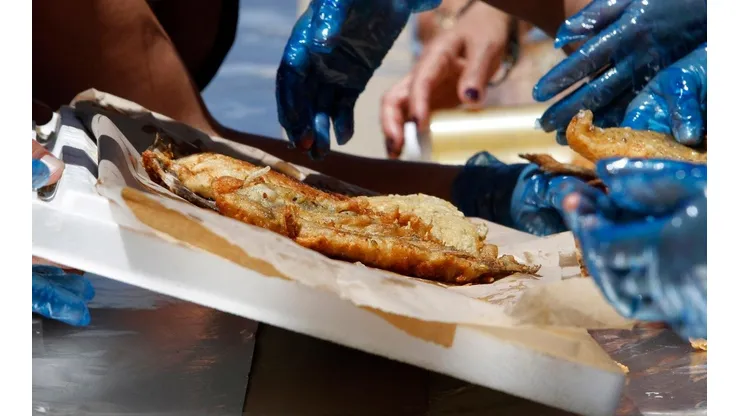 Pescado frito