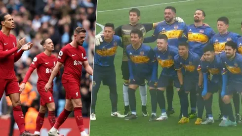 Los hinchas del Bories ocupan el mismo lema del Liverpool