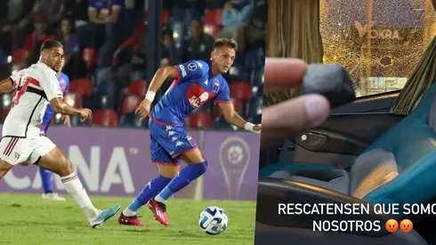 Los hinchas argentinos confundieron el bus de su equipo.