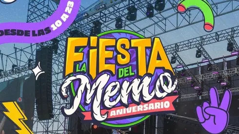 ¿Cuál es el line up de la Fiesta del Memo y cuándo es?