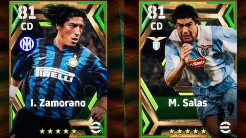 Zamorano y Salas en eFootball 2023