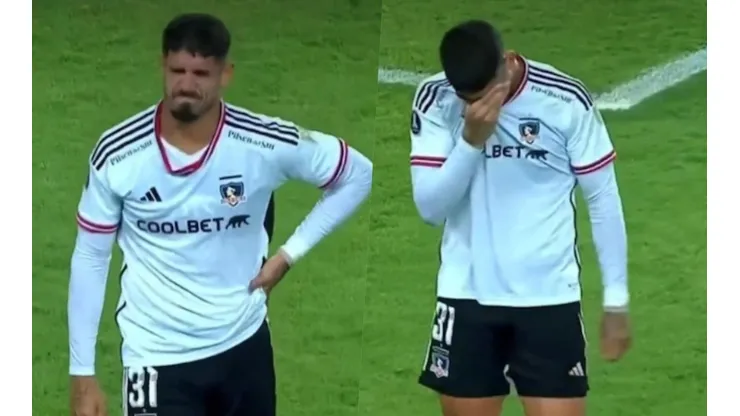 Solo 12 minutos alcanzó a jugar Matías de los Santos en el debut de Colo Colo en Copa Libertadores.