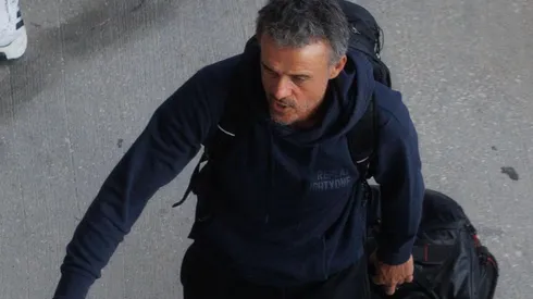 Luis Enrique ya está en Londres