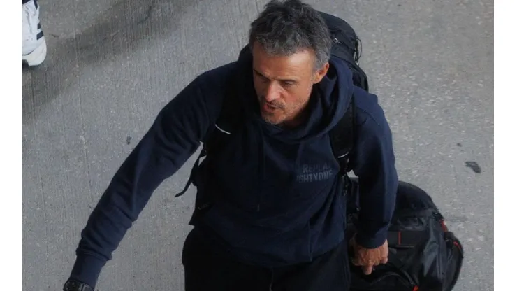 Luis Enrique ya está en Londres