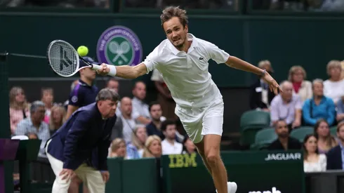 Daniil Medvedev en Wimbledon 2021