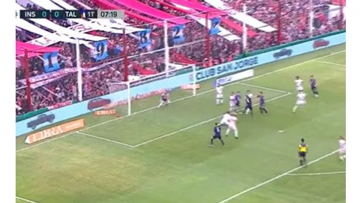 El momento del gol de Catalán