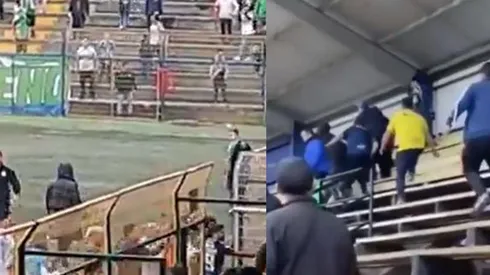 Disturbios en el duelo entre Osorno y Puerto Montt