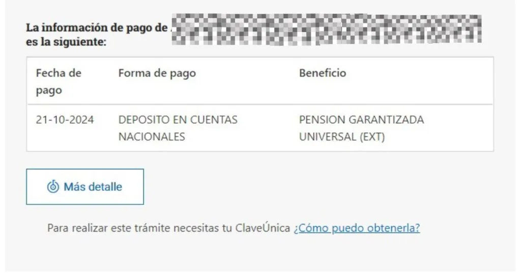Consulta realizada en ChileAtiende – Foto captura de Redgol.