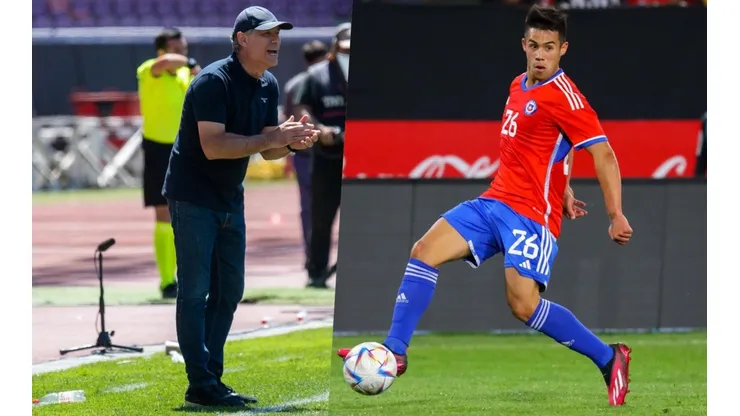 Ariel Holan aplaudió el estreno de Monito Aravena con la camiseta de la Roja.
