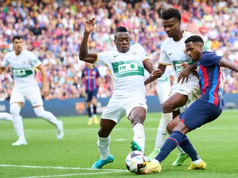 ¿Dónde ver Barcelona vs Elche de Roco por La Liga?