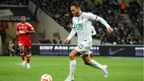 Gabriel Suazo en uno de los 9 partidos que ha jugado para el Toulouse en la Ligue 1.