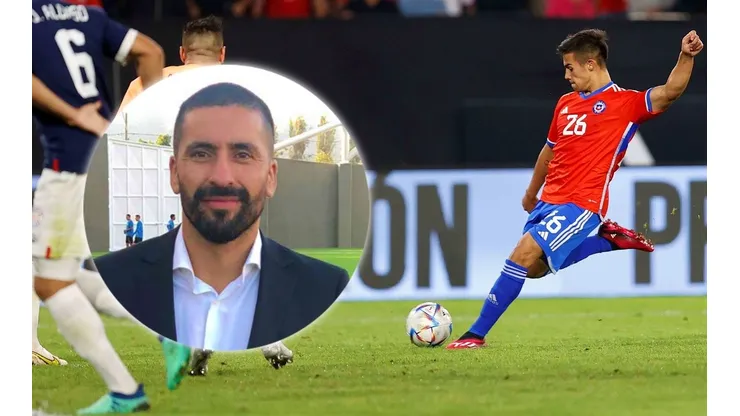 Cristián Basaure quedó muy contento con el rendimiento de Alexander Aravena en la selección chilena