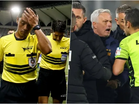 Gamboa hace noticia en Italia: lo comparan con árbitro que peleó con Mourinho