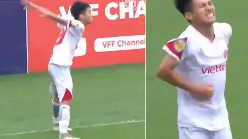 El jugador vietnamita tuvo que salir de la cancha