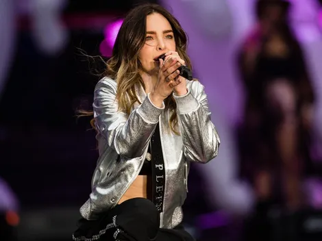 ¿Qué le pasó a Belinda con un fans que se subió al escenario?