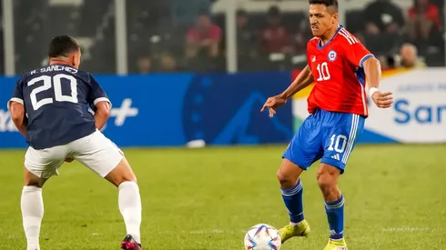 Alexis fue la figura en el triunfo de la Roja.