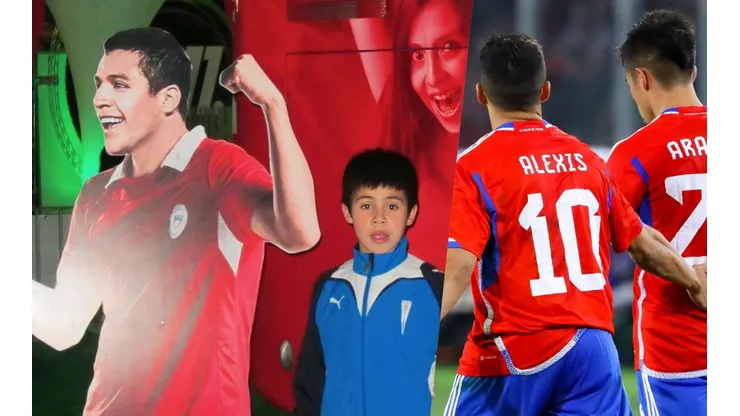 Aravena fue el socio ideal de Alexis ante Paraguay.