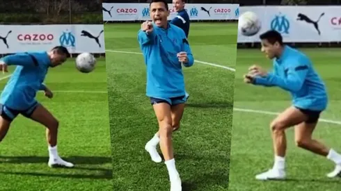 Alexis demuestra que está feliz en el Olympique de Marsella. Y si él lo está, nosotros lo estamos.