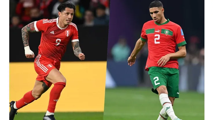 Perú visita a Marruecos en el estadio del Atlético de Madrid.