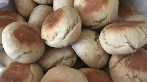 Paso a paso para hacer pan amasado.