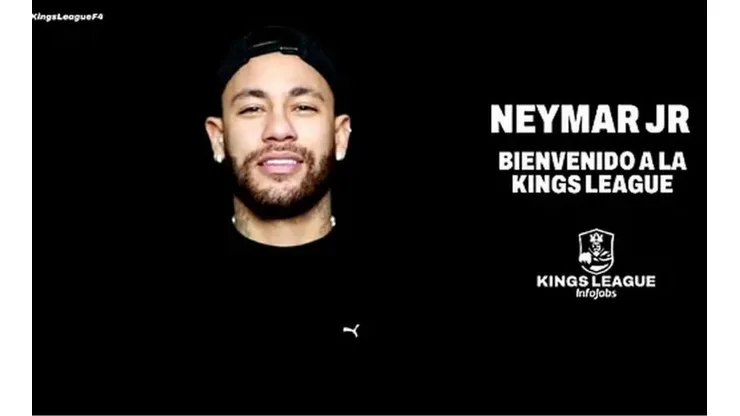 Neymar tendrá su propio equipo en la Kings League Brasil.