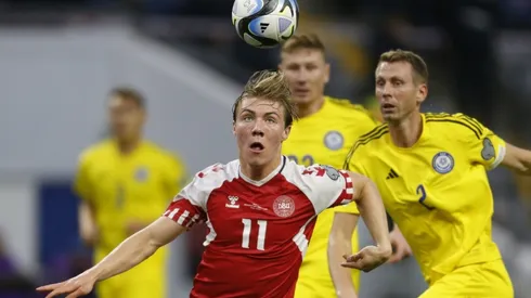 Abat Aymbetov anotó el tercer y definitivo gol para Kazajistán