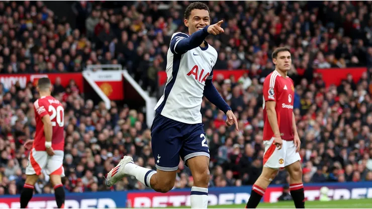 Manchester United sufre goleada a manos del Tottenham Hotspur.