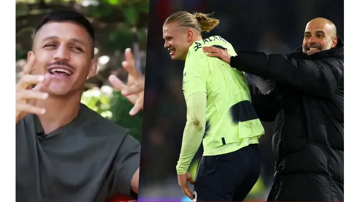 Alexis Sánchez tomó con humor su relación con Pep Guardiola