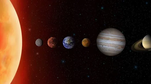 Ilustración del sistema solar