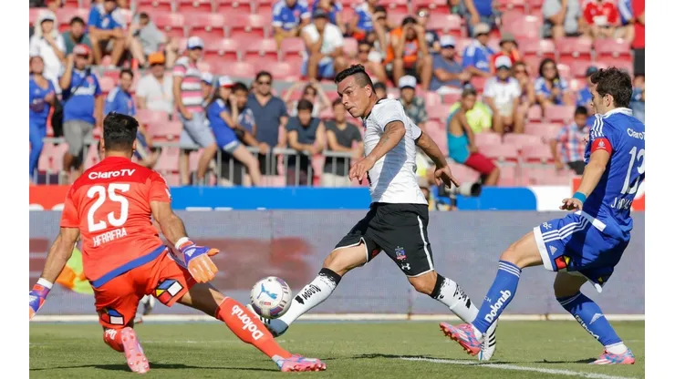 Esa tarde Esteban Paredes se matriculó con un doblete.