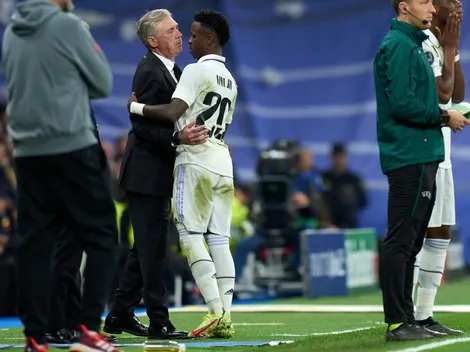 Vini tiene su favorito: "A Carlo Ancelotti le gustaría dirigir a Brasil"