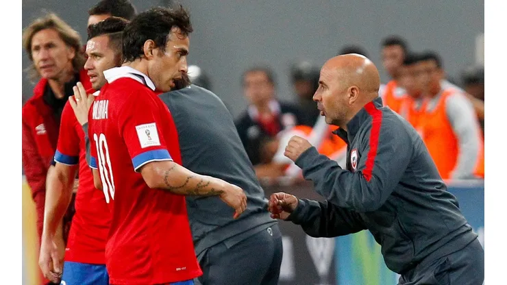 Jorge Valdivia extraña a Sampaoli en la Roja
