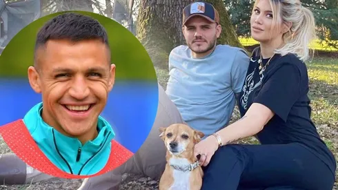 Alexis Sánchez se verá involuntariamente afectado por la reconciliación entre Mauro Icardi y Wanda Nara