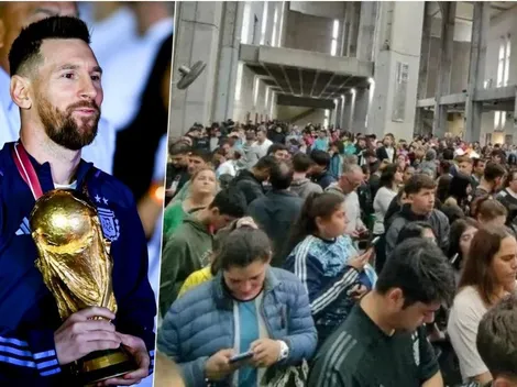 Falso rumor sobre Messi desata caos en santuario argentino