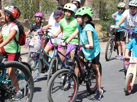 Cicletada de las niñas: Pedaleando me siento poderosa