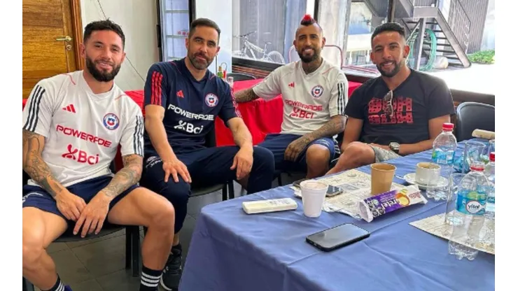 Mauricio Isla compartió con Eugenio Mena, Claudio Bravo y Arturo Vidal