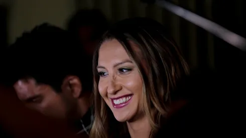 Luli realiza fiesta para la prensa.