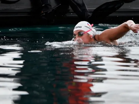 Bárbara Hernández recibió su Record Guinness tras su nado en el Antártica