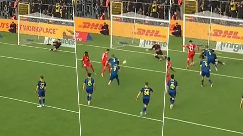 De Los Supercampeones: arquero se manda triple tapadón.