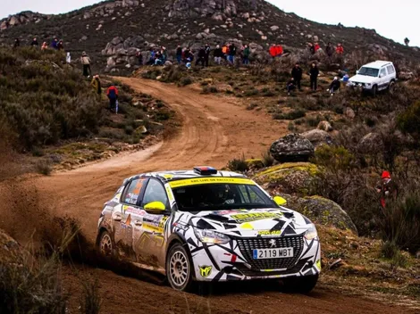 ¡Orgullo! Piloto chileno deja loco a rally europeo con tremendo debut