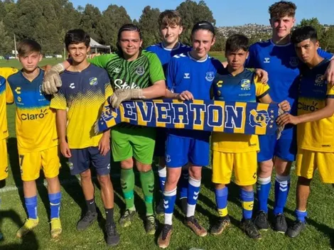 Hermandad evertoniana se vive en Chile gracias a jóvenes cracks