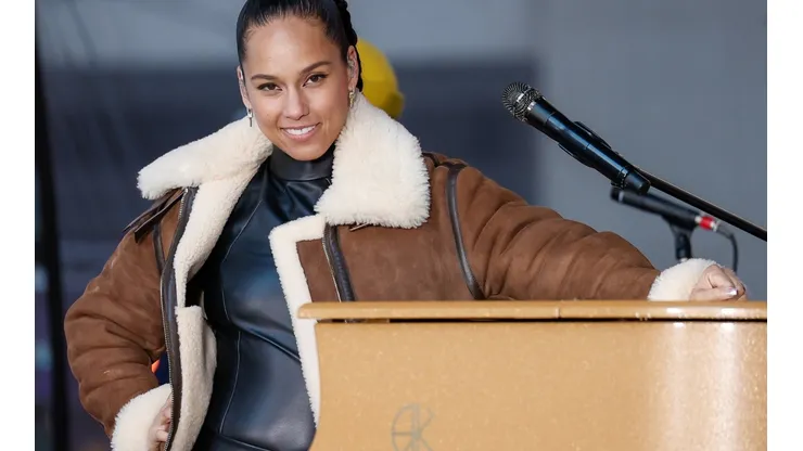 Alicia Keys Performs On NBC